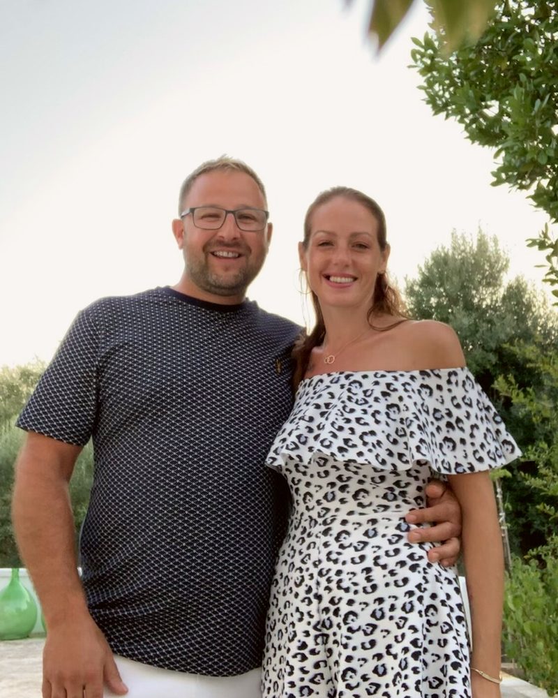 Luca and Trina, who own the nursery and the lodge