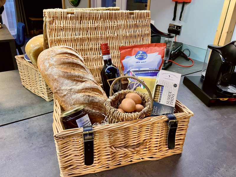 The welcome hamper